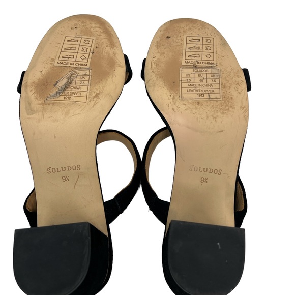 Soludos Ines Block Heel Sandal with Two Straps Size 9.5 - Picture 10 of 10